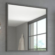 Зеркало Comforty Бредфорд-75 рама серый графит