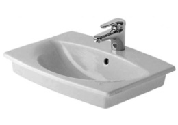 Раковина 56 см Duravit Caro 0461570000, белый