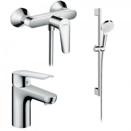 Комплект смесителей Hansgrohe Logis E (SET Logis E 70 (b)) хром