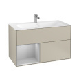 Villeroy Boch Finion G030GJHH Тумба под раковину 996х498 мм (light grey matt/sand matt)