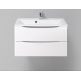 Тумба под раковину BelBagno Marino MARINO-800-2C-SO-BL-P, 80 х 45 х 55 см, Bianco Lucido