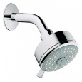 Grohe 27869000 New Tempesta Cosmopolitan Комплект верхнего душа IV с кронштейном, 9,5 л/мин