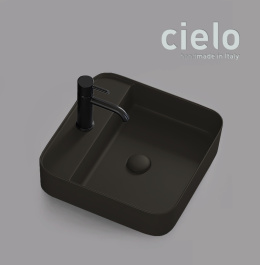 Ceramica CIELO Shui Comfort SHCOLAQF LV - Раковина для ванной комнаты 44*43 см, подвесная - накладна
