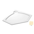 Поддон душевой Cezares Tray TRAY-S-P-90-56-LT, 90 х 90 см, латте, из искусственного камня