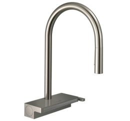 Смеситель для кухни Hansgrohe Aquno Select M81 (73831800) под сталь