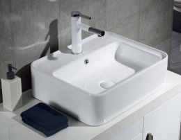 Раковина 52 см BelBagno (BB1367) прямоугольная, санфаянс