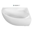 Акриловая ванна 160x100 Aquanet (00187428), Гидромассаж: установка по желанию