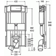 Система инсталляции Viega Steptec 606 626 для подвесного унитаза (Германия)