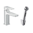 Смеситель для раковины Hansgrohe Metropol 32522000 с гигиеническим душем Хром