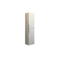 Шкаф-колонна Comforty Мерано-35 белый/дуб дымчатый