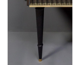 Комплектующие для мебели DENTI 35 см черные (пара) Armadi Art VALLESSI AVANTGARDE 848-B-35