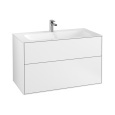 Villeroy Boch Finion F02000MT Тумба под раковину 996х498 мм (White Matt)