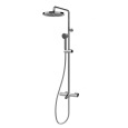 BOSSINI ELIOS L10401.030 Душевой комплект с термостатом для ванны, верхний душ 250 мм, хром (030)