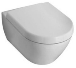 Подвесной унитаз Villeroy&Boch Verity-Design 5643 HR 01 безободковый с сиденьем Soft Close