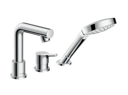 Смеситель для ванны и душа Hansgrohe Talis S (72417000) хром