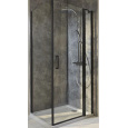 Душевая дверь Jacob Delafon Contra E22T91-BL, 90 х 200 см, стекло прозрачное, профиль чёрный