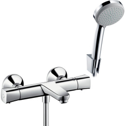 Комплект смесителя для ванны Hansgrohe Ecostat Universal (13123000/27594000) хром