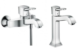 Комплект смесителей Hansgrohe Metropol Classic (31340000/31302000) хром