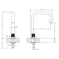 Излив для раковины Gessi Inciso (58093#031) хром