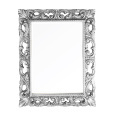 Migliore 30588 Зеркало прямоугольное ажурное H75xL95xP3 cm,серебро