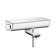 Смеситель для ванны и душа Hansgrohe Ecostat Select (13141400) белый/хром