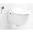 Подвесной унитаз электронный Villeroy&Boch Subway 2.0 5614 R5R1 безободковый с патрубком, крышка-сид