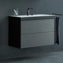 Тумба с раковиной 80 см Duravit XViu XV4615EB221P, коричневый