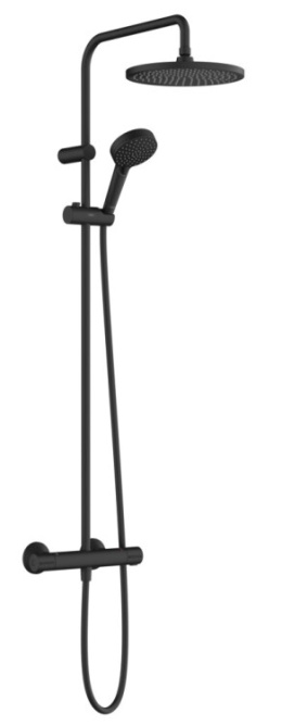 Душевая стойка Hansgrohe Vernis Blend (26428670) черный, матовый