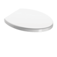 GSI Modo Сиденье для унитаза, цвет белыйхром (микролифт)