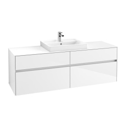 Villeroy Boch Collaro C02500DH Тумба под раковину 1600х500 мм (Glossy White)