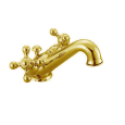 Смеситель для раковины Cisal Arcana Ceramic AC00051024, золото