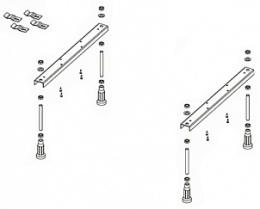 Ножки для ванны Riho Universal