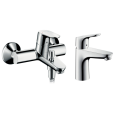 Комплект смесителей Hansgrohe Focus E2 (3194000/31607000) хром