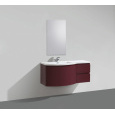 Мебель для ванной Belbagno Prospero 120см левый красный