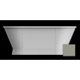 Акриловая ванна BelBagno BB35-CF36 168 x 78 x 65 см, цвет серый матовый