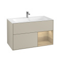 Villeroy Boch Finion G040PCHH Тумба под раковину 996х498 мм (oak veneer/sand matt)