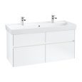 Villeroy Boch Collaro C012L0MS Тумба под раковину 1154х444 мм (White Matt)