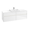 Villeroy Boch Collaro C025L0DH Тумба под раковину 1600х500 мм (Glossy White)