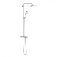 Душевая система Grohe Rainshower SmartActive 310 26647LS0 с термостатом, белая луна