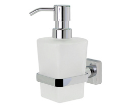 Дозатор для жидкого мыла с держателем WasserKRAFT Dill K-3999