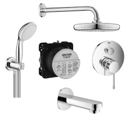 Grohe Tempesta 119699 Душевая система, со смесителем встроенным