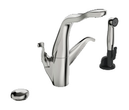 Смеситель для кухни Oras Alessi Swan by Oras 8223F со Smart кнопкой и ручным душем Smart