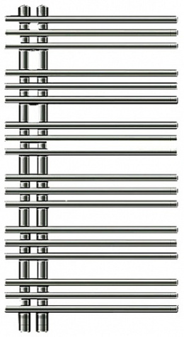 Полотенцесушитель электрический Zehnder Yucca asymmetric YAECR-090-50/RD правый