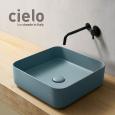 Ceramica CIELO Shui Comfort SHCOLAQ40 PL - Раковина накладная на столешницу 40 * 40 см (Polvere)