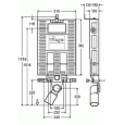 Система инсталляции Viega Mono 606 732 для подвесного унитаза (Германия)