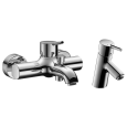 Комплект смесителей Hansgrohe Talis S (3242000/3202000) хром