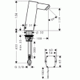 Смеситель для раковины Hansgrohe Talis (32111000) сенсорный