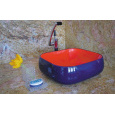Накладная цветная раковина для ванной Gid Nc355 52202