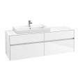 Villeroy Boch Collaro C02600DH Тумба под раковину 1600х500 мм (Glossy White)