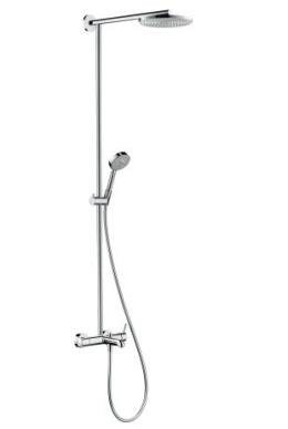 Душевая система 27102 000 Hansgrohe Raindance Showerpipe 240